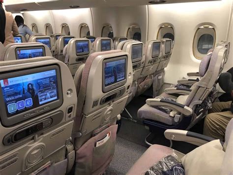 Bewertung: Emirates Economy Class im A380.